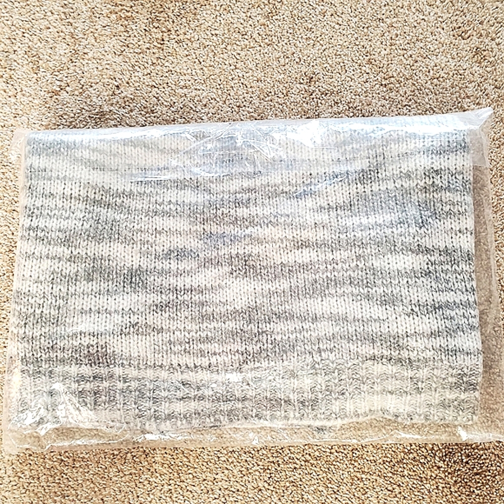 Eileen Fisher Merino Wool Silk Blend Top,Plus Size - Picture 4 of 7